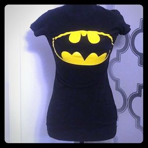 Batman Logo Top Shirt Tee T-Shirt Pop 90s 2000s